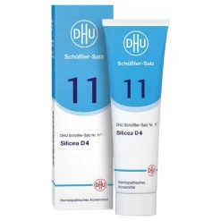 DHU Schüßler-Salze Salze 1-12|Cremes & Lotionen-DHU Schüßler-Salz Nr. 11 Silicea Lotio D4, 200 ml