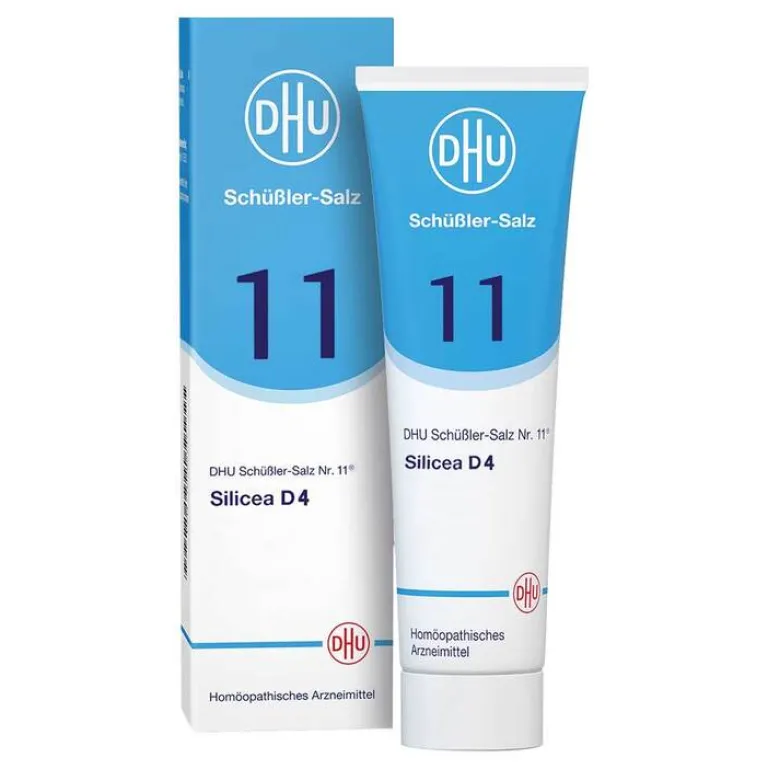 DHU Schüßler-Salze Salze 1-12|Cremes & Lotionen-DHU Schüßler-Salz Nr. 11 Silicea Lotio D4, 200 ml