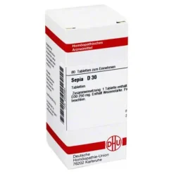 S-DHU Sepia D 30 Tabletten, 80 St
