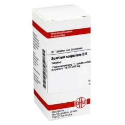 S-DHU Spartium Scoparium D 6 Tabletten, 80 St