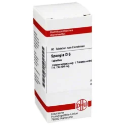 DHU S-Spongia D 6 Tabletten, 80 St