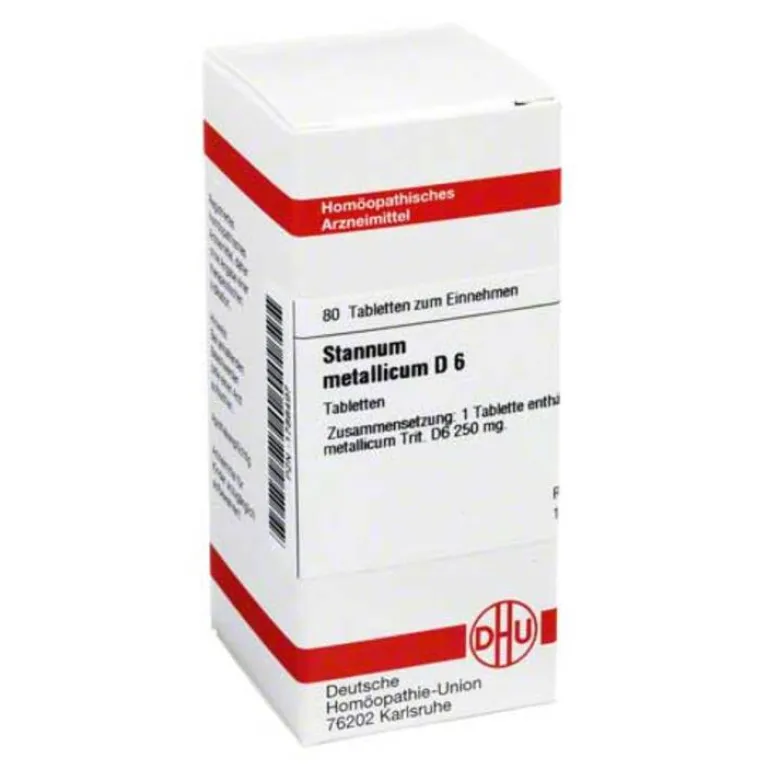DHU S-Stannum metallicum D 6 Tabletten, 80 St