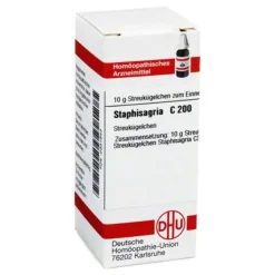 DHU S|S-Staphisagria C 200 Globuli, 10 g