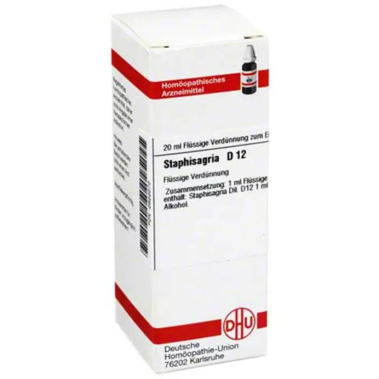 DHU S-Staphisagria D 12 Dilution, 20 ml