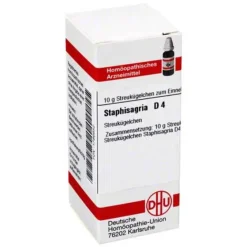 DHU S-Staphisagria D 4 Globuli, 10 g