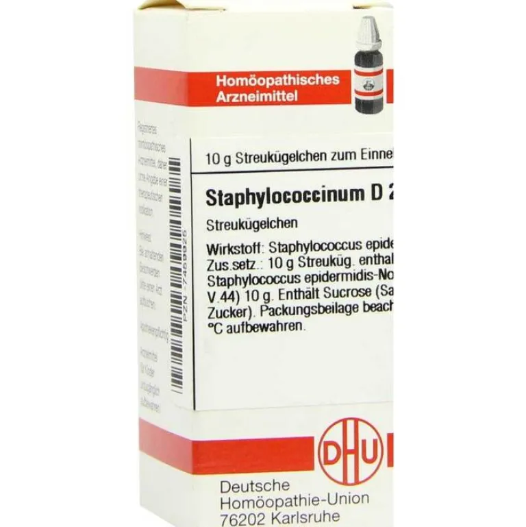 S-DHU Staphylococcinum D 200 Globuli, 10 g