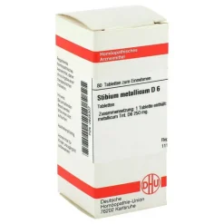 DHU S-Stibium metallicum D 6 Tabletten, 80 St