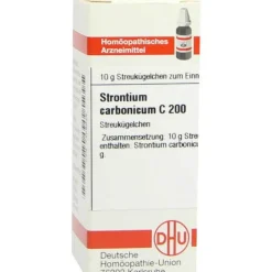 S|S-DHU Strontium carbonicum C 200 Globuli, 10 g