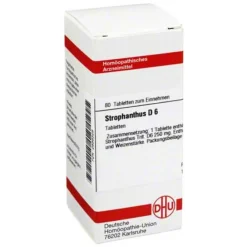 S-DHU Strophanthus D 6 Tabletten, 80 St