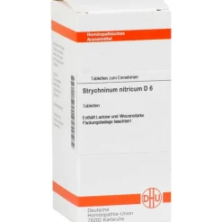 S-DHU Strychninum nitricum D 6 Tabletten, 80 St