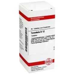 T-DHU Tarantula D 12 Tabletten, 80 St