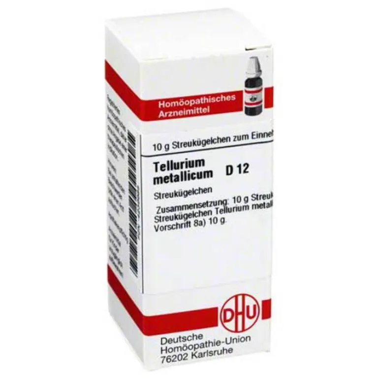 T|T-DHU Tellurium metallicum D 12 Gl, 10 g
