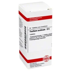 DHU T-Thallium aceticum D 6 Tabletten, 80 St