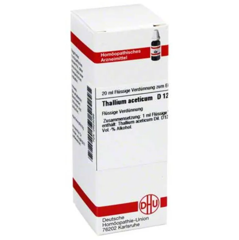 DHU T-Thallium aceticum D 12 Dilution, 20 ml