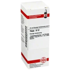 DHU T-Thuja D 12 Dilution, 20 ml