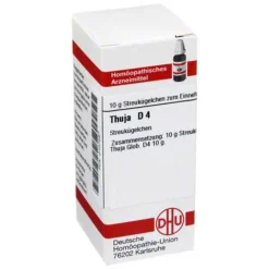 DHU T|T-Thuja D 4 Globuli, 10 g