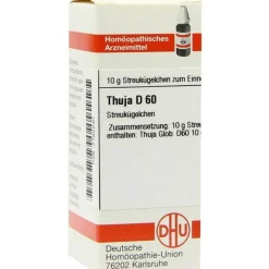 T-DHU Thuja D 60 Globuli, 10 g