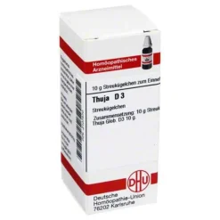 DHU T|T-Thuja D 3 Globuli, 10 g