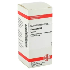 V-DHU Valeriana D 6 Tabletten, 80 St