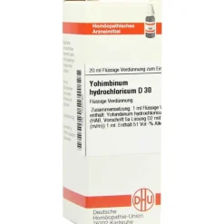 DHU W-Z-Yohimbinum hydrochloricum D 30 Dilution, 20 ml