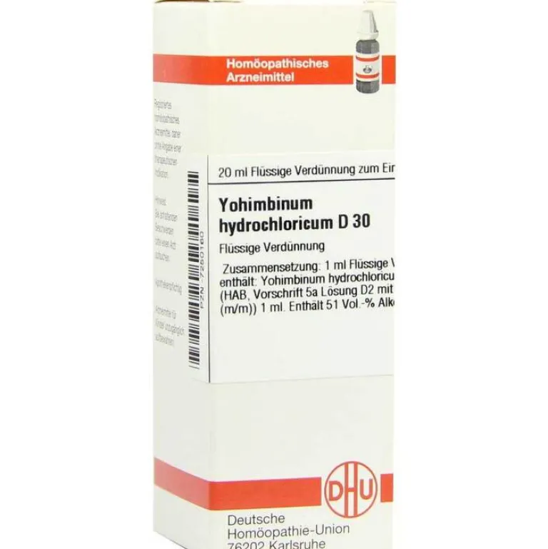 DHU W-Z-Yohimbinum hydrochloricum D 30 Dilution, 20 ml