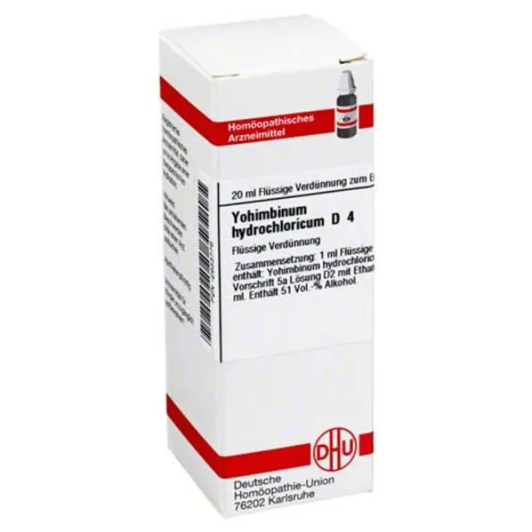 W-Z-DHU Yohimbinum hydrochloricum D 4 Dilution, 20 ml