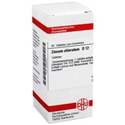 W-Z-DHU Zincum chloratum D 12 Tabletten, 80 St