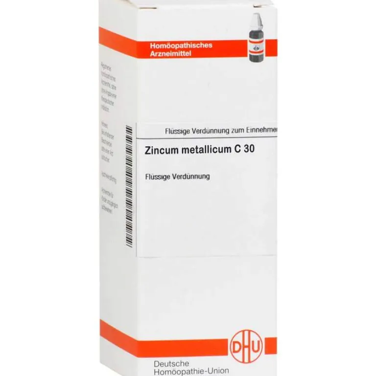 W-Z-DHU Zincum metallicum C 30 Dilution, 20 ml