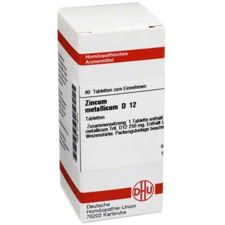 DHU W-Z-Zincum metallicum D 12 Tabletten, 80 St