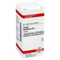 W-Z-DHU Zincum metallicum D 8 Tabletten, 80 St