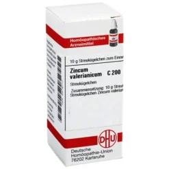 W-Z|W-Z-DHU Zincum valerianicum C 200 Gl, 10 g