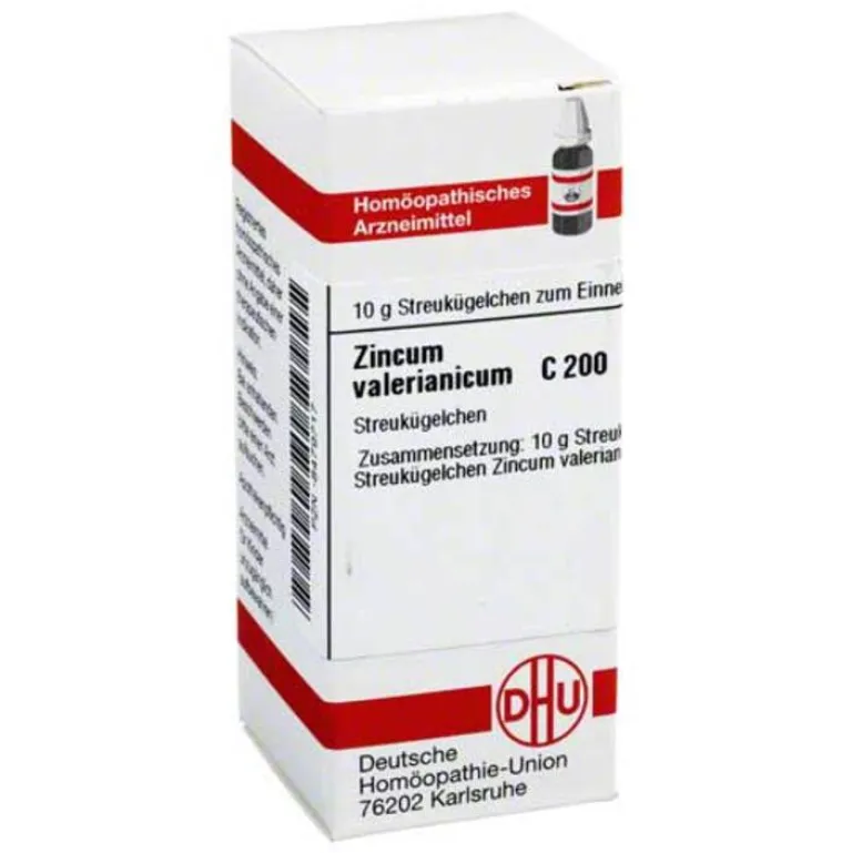 W-Z|W-Z-DHU Zincum valerianicum C 200 Gl, 10 g