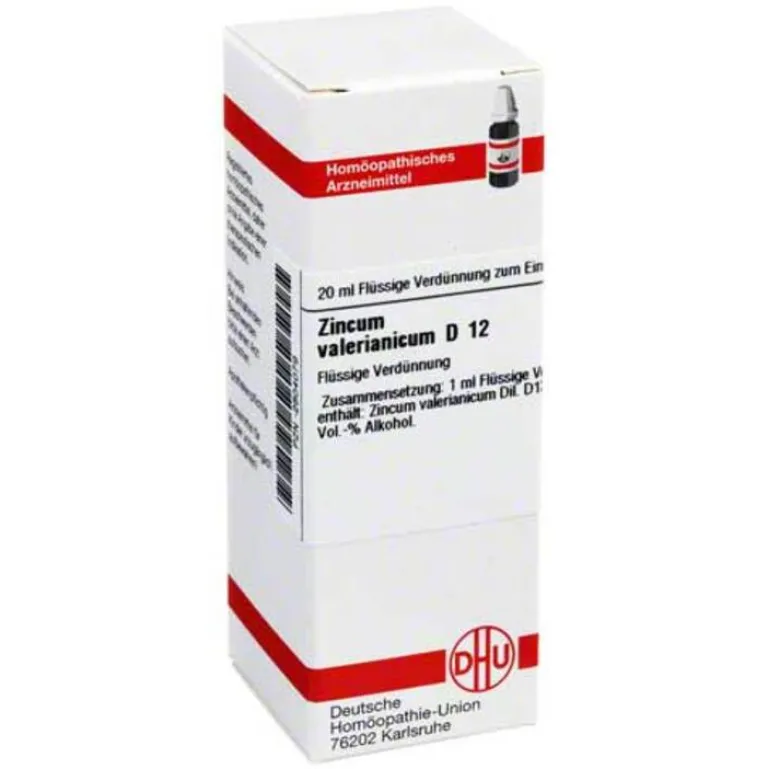 W-Z-DHU Zincum valerianicum D 12 Dilution, 20 ml