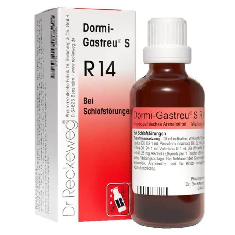 Gastreu Dr. Reckeweg-Dormi- S R14 Tropfen zum Einnehmen, 22 ml