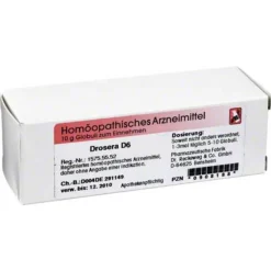 Dr. Reckeweg D|D-Drosera D 6 Globuli, 10 g