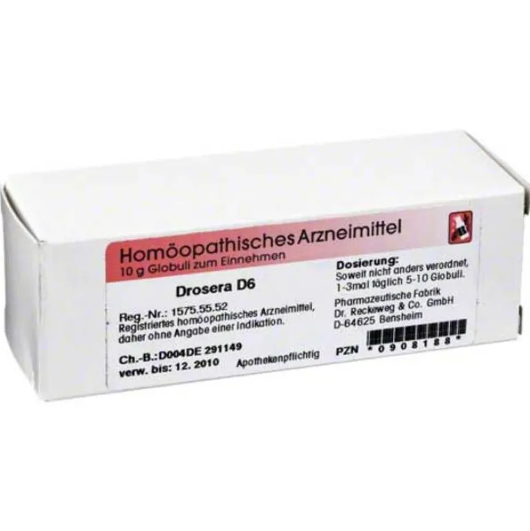 Dr. Reckeweg D|D-Drosera D 6 Globuli, 10 g