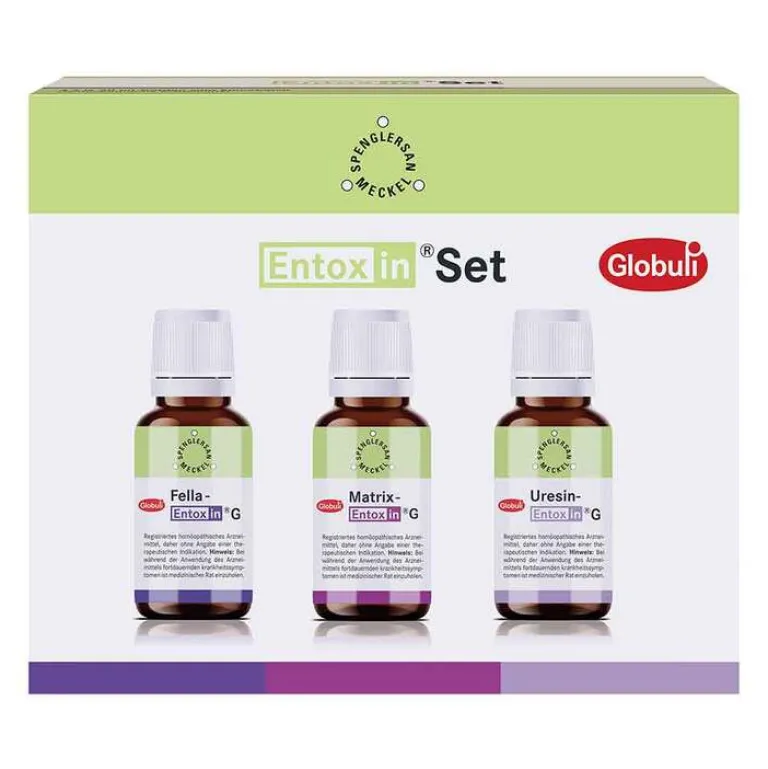Entoxin Spenglersan-Set G Globuli, 3X10 g