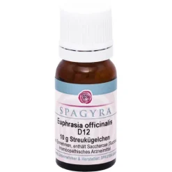 E-Euphrasia officinalis D 12 Globuli, 10 g