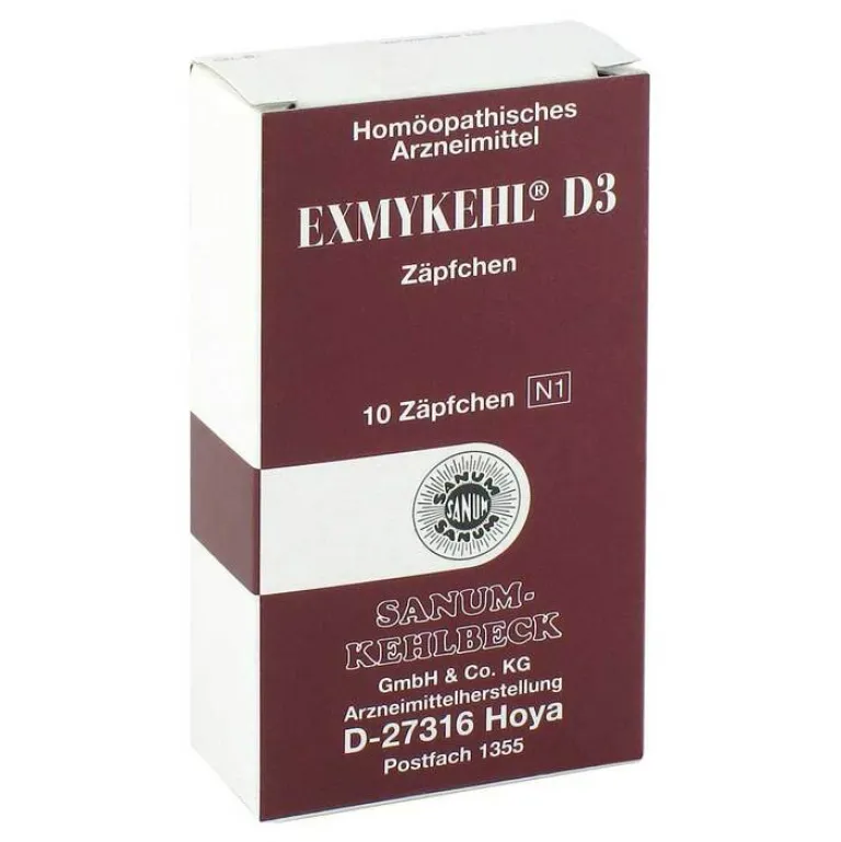 Exmykehl Sanum Kehlbeck-D 3 Suppositorien, 10 St