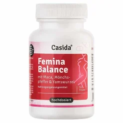 Casida Yamswurzel|Wechseljahre-Femina Balance mit Maca & Mönchspfeffer Kapseln, 60 St