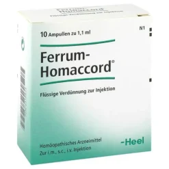 Homaccord Heel-Ferrum Ampullen, 10 St
