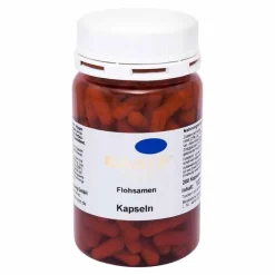 Basis Vitalstoff Flohsamenschalen-Flohsamen Kapseln, 200 St