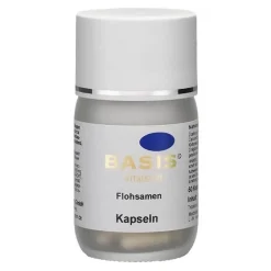Basis Vitalstoff Flohsamenschalen-Flohsamen Kapseln, 60 St