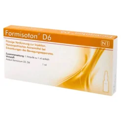 Formisoton Combustin Presselin-D 6 Ampullen, 10X1 ml