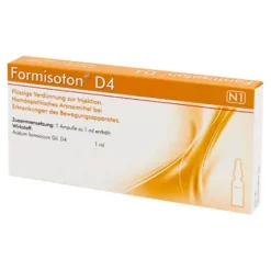 Formisoton Combustin Presselin-D 4 Ampullen, 10X1 ml