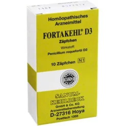 Fortakehl Sanum Kehlbeck-D 3 Suppositorien, 10 St