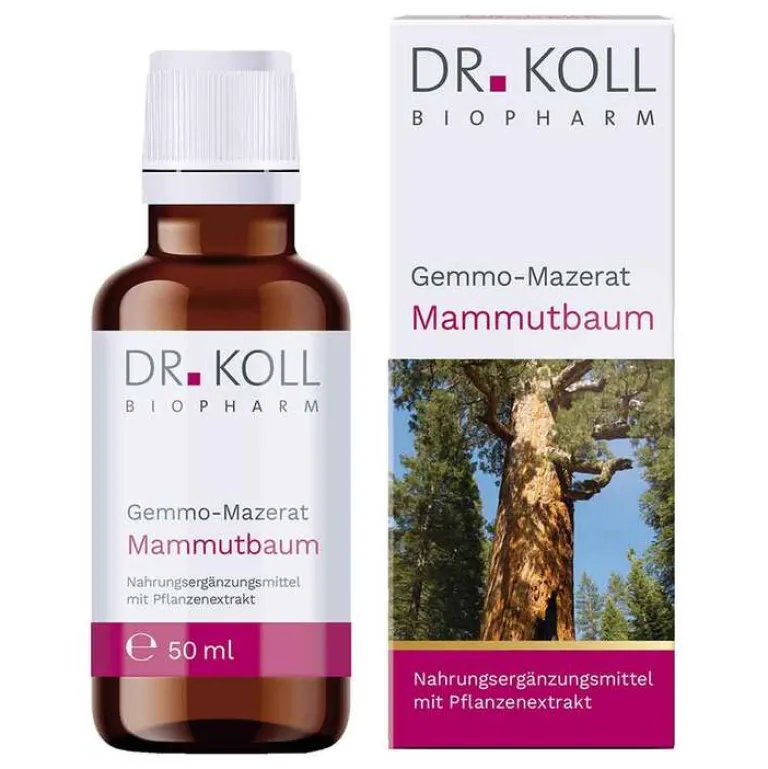 Dr. Koll Gemmo Therapie-Gemmo Mazerat Mammutbaum Sequoia gigantea, 50 ml