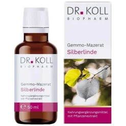 Dr. Koll Gemmo Therapie-Gemmo Mazerat Silberlinde Tilia tomentosa, 50 ml
