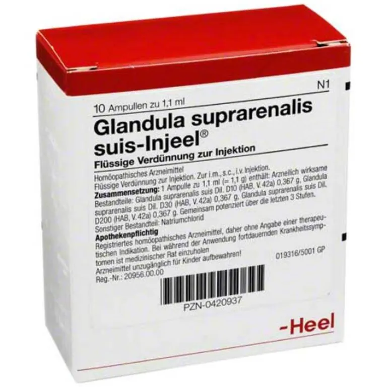 Injeel Heel-Glandula Suprarenalis suis Ampullen, 10 St