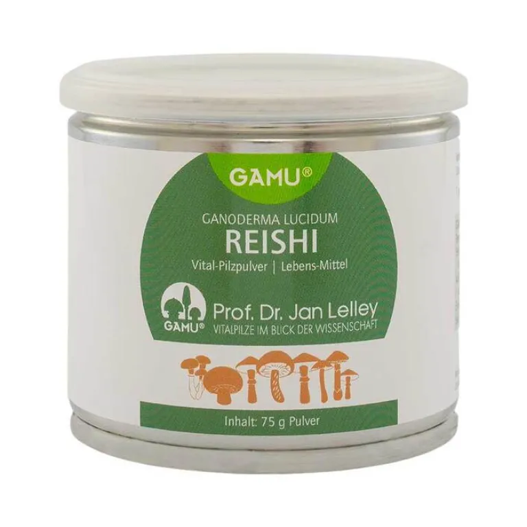Reishi|Vitalpilze-Glänzender Lackporling Pilzpulver, 75 g